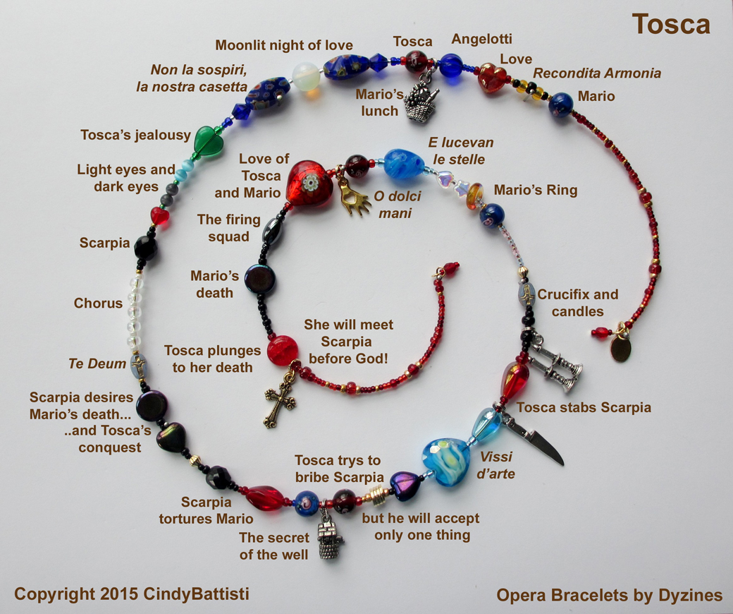 Full Story Bracelets For Spring 2018 Opera The Tosca Opera Bracelet