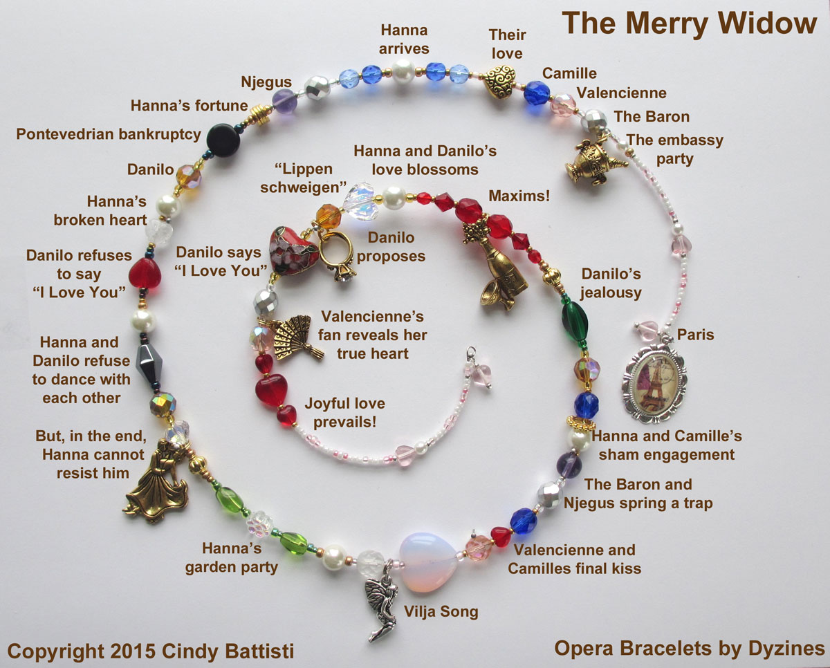 The Merry Widow Bracelet